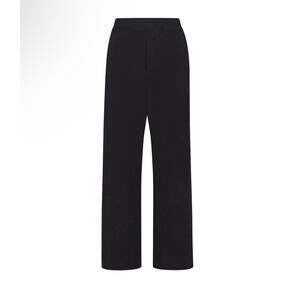 NWOT Skims Boyfriend Loose Pants Ribbed In Onyx Size 3XL